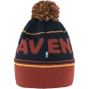 Czapka beanie Fjällräven Fjällräven Pom Hat Autumn Leaf-Dark Navy (F84768-215-555)