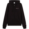 Bluza męska Champion Full Zip Hoodie Sweatshirt czarna (220731 KK001)