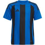 Koszulka dla dzieci adidas Striped 24 Jersey niebiesko-czarna (IW2136)