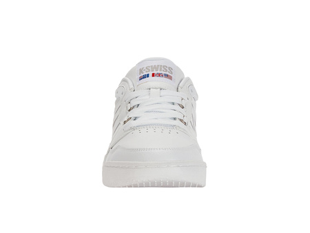 Wyprzedaż - Sneakersy męskie K-Swiss SI-18 Rival buty sportowe skórzane tenisówki białe (08531-101-M)