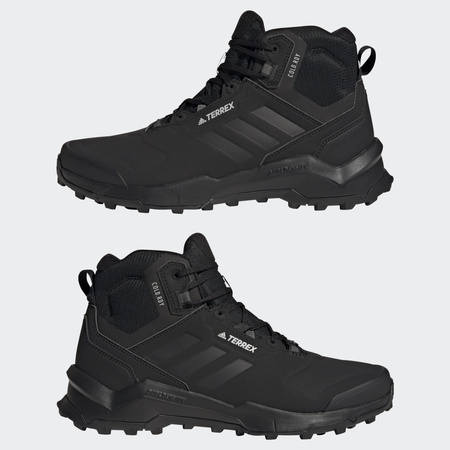 Buty trekkingowe męskie Adidas Terrex AX4 MID BETA C.RDY wodoodporne czarne (GX8652)