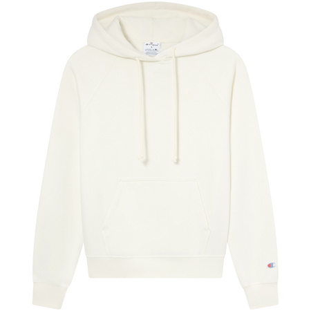 Bluza damska Champion Hooded Sweatshirt kremowa (118160 WW049)