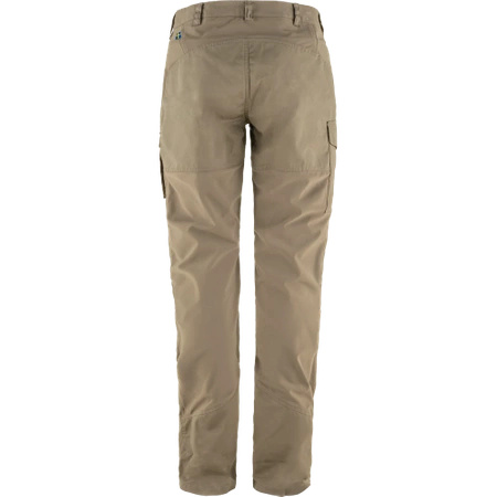 Spodnie damskie Fjällräven Nikka Trousers Curved W Suede Brown (F89638-244)