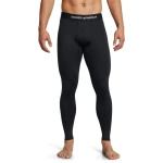 Wyprzedaż - Legginsy treningowe Under Armour UA CG Elite Leggings sportowe na siłownię czarne (1386946-001)