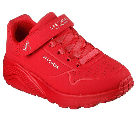 Sneakersy dziecięce Skechers Uno Lite buty sportowe dla dzieci czerwone (310451L-RED)