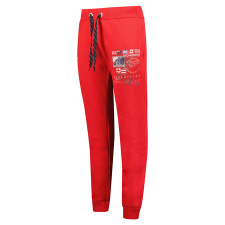 Spodnie dresowe męskie Geographical Norway Meographe EO Men 100 sportowe czerwone (WW5807H/GNO/Red)