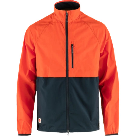 Kurtka softshell męska Fjällräven HC Hybrid Wind Jacket M Dark Navy-Flame Orange (F12500138-555-214)