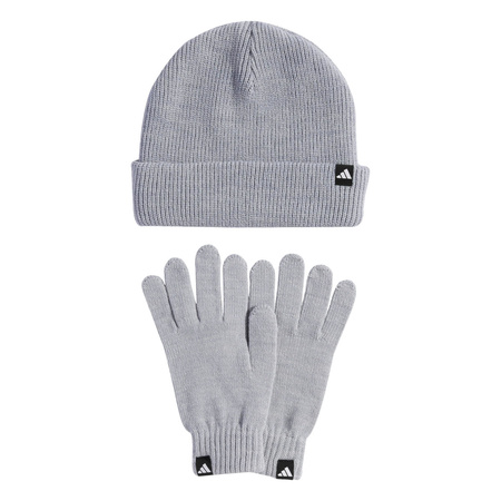 Czapka adidas Performance GLOVE + BEANIE Szary (KB7340)
