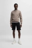 Szorty BOSS Chino-slim-Shorts czarny (50536723-001)