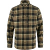 Koszula z długim rękawem męska Fjällräven Värmland Heavy Flannel Shirt M Dark Sand-Dark Navy (F88398-227-555)