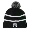 Czapka unisex 47 Brand NEW YORK YANKEES CUFF KNIT Czarny (B-BRKAW17ACE-BKD)