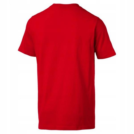 Męska koszulka PUMA SF BIG SHIELD TEE czerwona (577828-01)