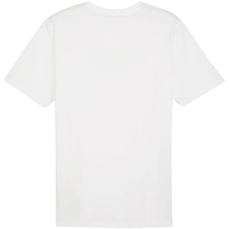 Koszulka męska Puma Team Rise Logo Jersey Cotton biała (658705 04)