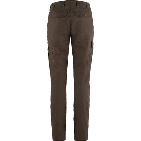 Wyprzedaż - Spodnie trekkingowe damskie Fjällräven Karla Pro Winter Trousers W Dark Olive brązowe (F89809-633)