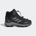 Buty trekkingowe dziecięce Adidas Terrex Mid GTX K outdoorowe wysokie czarne (EF0225)