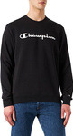 Wyprzedaż - Bluza młodzieżowa/dziecięca czarna Champion (305360 KK001)