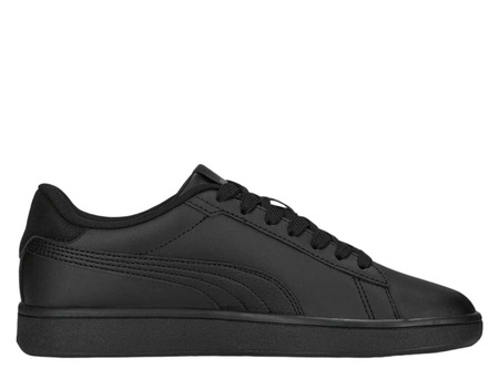 Sneakersy damskie PUMA SMASH 3.0 L JR PUMA BLACK-SHAD z eko-skóry czarne (39203101)