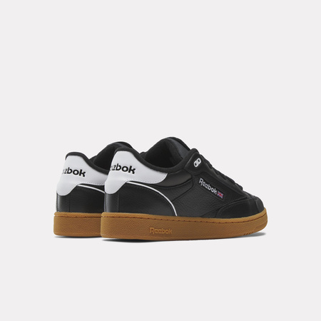 Wyprzedaż - Buty męskie Reebok Club C Bulc sneakersy skórzane czarne (100033925)