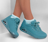 Wyprzedaż - Damskie sneakersy Skechers Uno Stand On Air buty sportowe do kostki morskie (73690-TEAL)