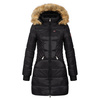 PARKA damska Geographical Norway ABEILLE BLACK DISTRI LADY 2601-9 DBC BLACK (WY4579F/GN-NOIR)