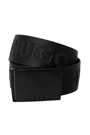Pasek nieformalny HUGO Garratt-Tp-HUGO czarny (50499077-004)