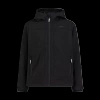 Wyprzedaż - Kurtka z kapturem dziecięca CMP Kid Jacket Fix Hood trekkingowa czarna (3A00094-U901)