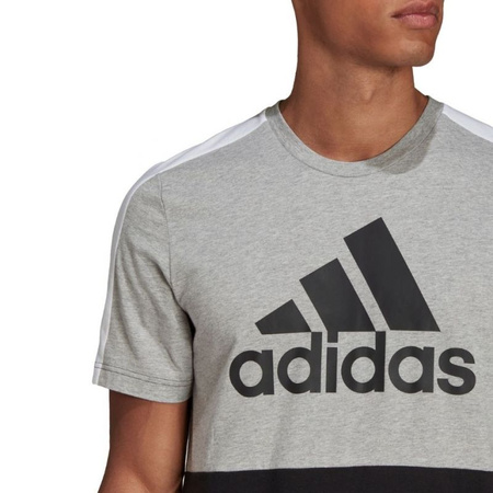 Koszulka adidas Essentials Colorblock Single Jersey Tee M (HE4334)