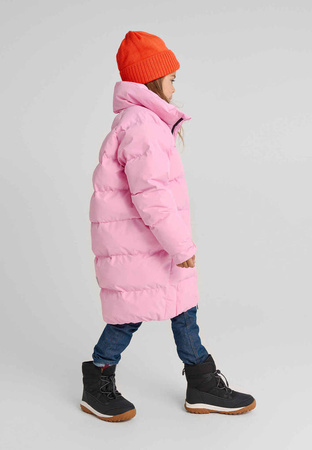Wyprzedaż - Czapka zimowa dziecięca Reima Beanie Kalotti Red Orange Junior z certyfikowanej wełny pomarańczowa (5300232A-2820)