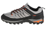 Wyprzedaż - Trekkingi męskie wodoodporne CMP Rigel Low Shoe WP buty outdoor szare (3Q54457-75UE)