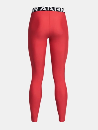 Legginsy damskie UNDER ARMOUR HeatGear®  czerwone oddychające (56973/1383559-814)