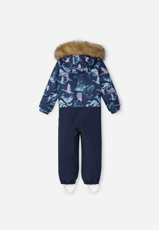 Kombinezon zimowy dziecięcy Reima Reimatec winter overall. Kipina Navy  Age 2 Kids Unisex wodoodporny granatowy  (5100040B-6981)