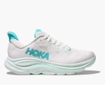 Buty do biegania damskie HOKA Clifton 10 White/Cielo Blue (1162031WTCL)