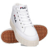 Sneakersy damskie Fila SANDBLAST L MID WMNS buty sportowe na platformie za kostkę białe  (10113771FG)