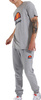 Spodnie dresowe męskie Ellesse Ovest Jog Pant Grey sportowe joggery szare (SHS01763-112)