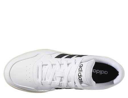 Buty sportowe męskie adidas Hoops 3.0 Low Classic Vintage sneakersy trampki białe (GY5434)