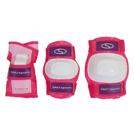 Zestaw SMJ Sport Combo Pink LED: 2w1 wrotko-rolki (HS-TNK-000009549)