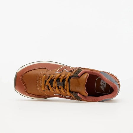 Sneakersy męskie New Balance ML574 lifestyle brown (ML574OMA)