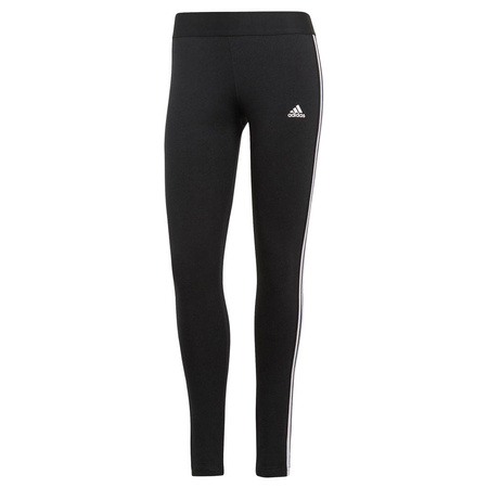 Spodnie damskie czarne adidas LOUNGEWEAR Essentials 3-Stripes Leggings (GL0723)