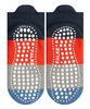 Wyprzedaż - Skarpety dziecięce antypoślizgowe FALKE Colour Block SN CP navyblue m (12022-6490)