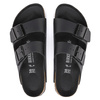 Klapki damskie/męskie Birkenstock Arizona Birko-Flor Black regular szerokie (1019098)