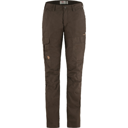 Wyprzedaż - Spodnie trekkingowe damskie Fjällräven Karla Pro Winter Trousers W Dark Olive brązowe (F89809-633)