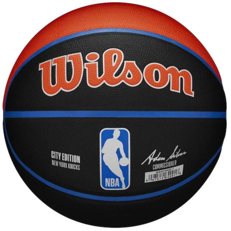 Piłka do koszykówki Wilson NBA Team City Collector New York Knicks Ball (WZ4016420ID)