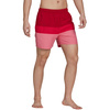 Spodenki kąpielowe męskie adidas Short-Length Colorb czerwono-różowe (GU0312)