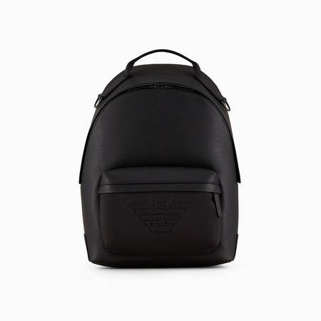 Wyprzedaż - Plecak miejski na laptopa męski Emporio Armani czarny (Y4O362-Y216J-81073)