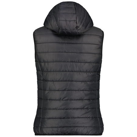 Bezrękawnik Geographical Norway VATIKA HOOD EO GIRL 233 czarny dla dziweczynki (WW2008E/GNO-Black)