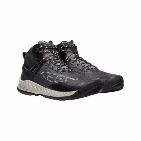 Buty trekkingowe męskie Keen NXIS EVO MID WP wodoodporne outdoorowe szare (KE-1026108)