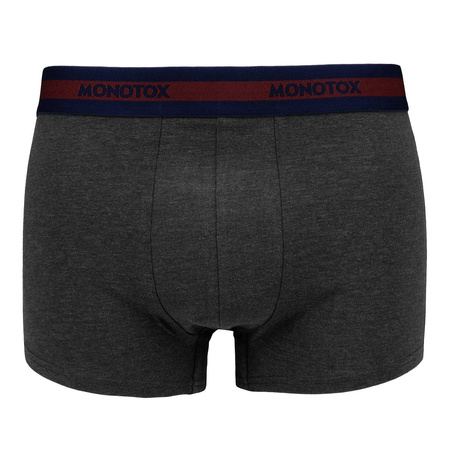 Wyprzedaż - Bokserki męskie 3-pack Monotox Basics Boxer Brief 3-PAK (MX21064)