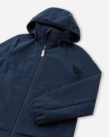 Wyprzedaż - Kurtka przejściowa dla dziewczynki/chłopca Reima Jacket Turvaisa Navy anti-bite granatowa (5100193A-6980)