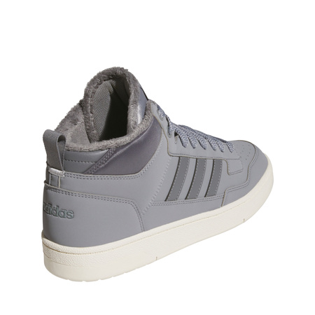 Buty sportowe męskie adidas Rapid Court Mid Winterized sneakersy wysokie szare (JR0169)