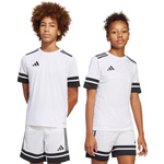 Koszulka dla dzieci adidas Squadra 25 biała (JJ0057)